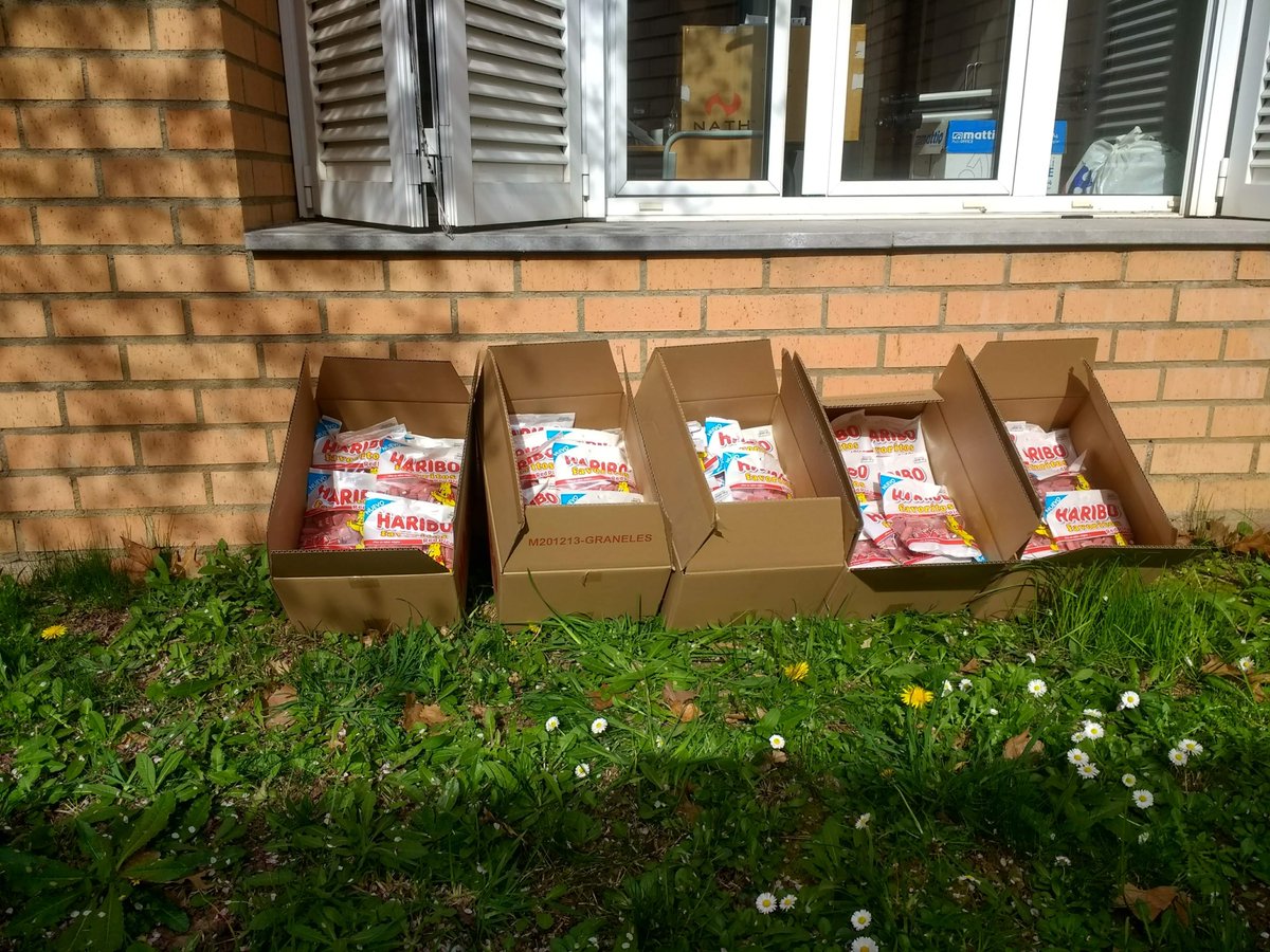 infobosccoma's tweet photo. Moltes gràcies a @OfficialHARIBO per la seva col·laboració amb #OlotTech! #vivetumundoHaribo https://t.co/Hk2qh8udSX