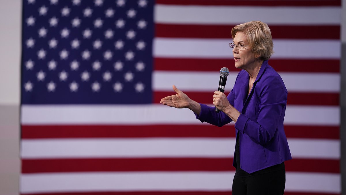 democracynow's tweet image. Progressives Urge Elizabeth Warren to Rally Behind Bernie Sanders After She Drops Out of 2020 Race bit.ly/2wyaXCT