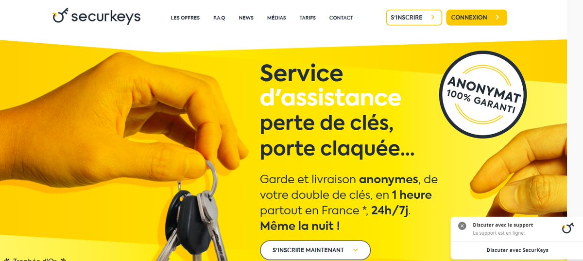 LINKERS a conseillé SECURKEYS dans la levée de fonds buff.ly/3azerUy <a href="/securkeys/">SecurKeys</a>