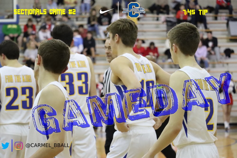 CarmelMBB's tweet image. Sectionals Game #2. Hounds take on Noblesville at Noblesville at 7:45. Come out and support your Hounds! (📸insta: @aksalterphotos) @CHSBigGame #gameday