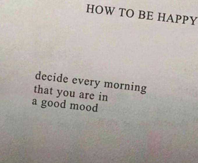 aabhh_1's tweet photo. How To Be Happy✅ https://t.co/YTjMakK1PG