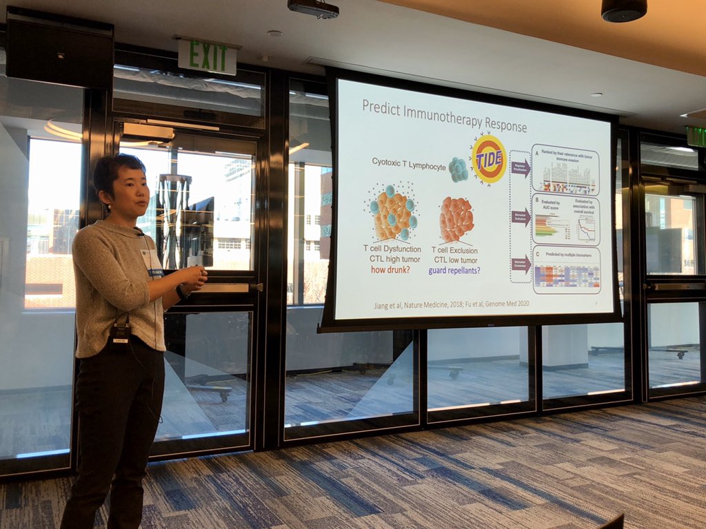 Alyssa A. Goodman (@alyssaagoodman) on Twitter photo Fantastic that #DataScience is making such progress toward understanding #immunotherapy effectiveness in #cancer. Thanks to <a href="/XShirleyLiu/">Xiaole Shirley Liu</a> for the great explanation at #WiDSCambridge today! Fantastic that #DataScience is making such progress toward understanding #immunotherapy effectiveness in #cancer. Thanks to <a href="/XShirleyLiu/">Xiaole Shirley Liu</a> for the great explanation at #WiDSCambridge today!