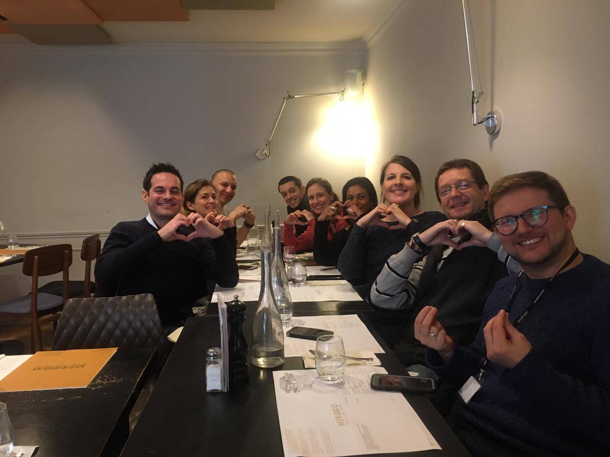 EnergywithHeart's tweet photo. Our "get together" weekend is coming soon! 
But first: lunch with all the teams #runners #communication #prerace #prologue #helper 
This is what the #heartrace #CDC2020 is about #teamspirit @LaCourseduCoeur @eexgroup #balancestoncoeur https://t.co/7VlzshDXof