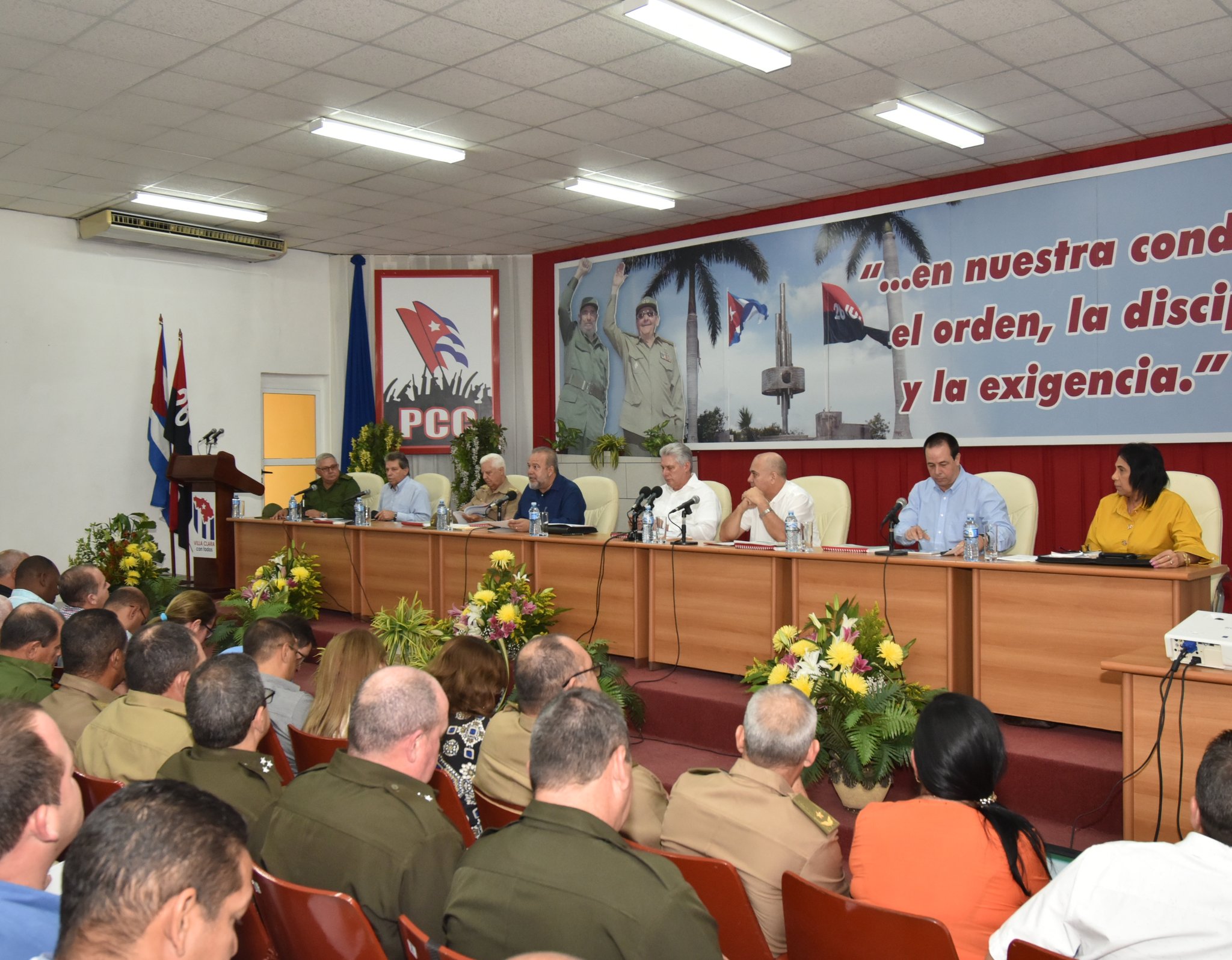 At Villa Clara regional meeting to prevent Covid-19 