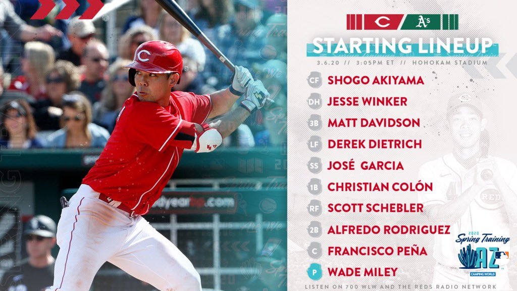 Reds's tweet photo. Fridays are better with baseball. #RedST🌵⚾️ https://t.co/83LVHXFG8c