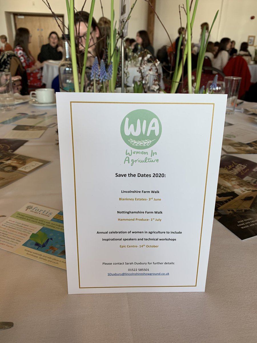 Proud to be sponsoring International Women’s Day at the Showground. Fantastic inspiring women of Lincolnshire <a href="/IWD2020/">IWD2020</a>