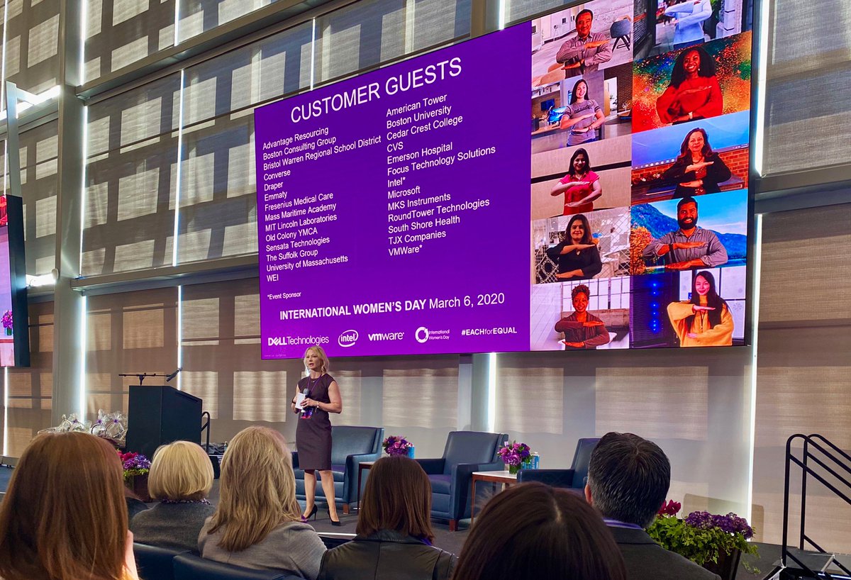 LexiAndrews_'s tweet photo. Kicking off our International Women’s Day event with some of the very best leaders at @DellTech #EachforEqual #IWD2020 https://t.co/n5wuL6jnwY