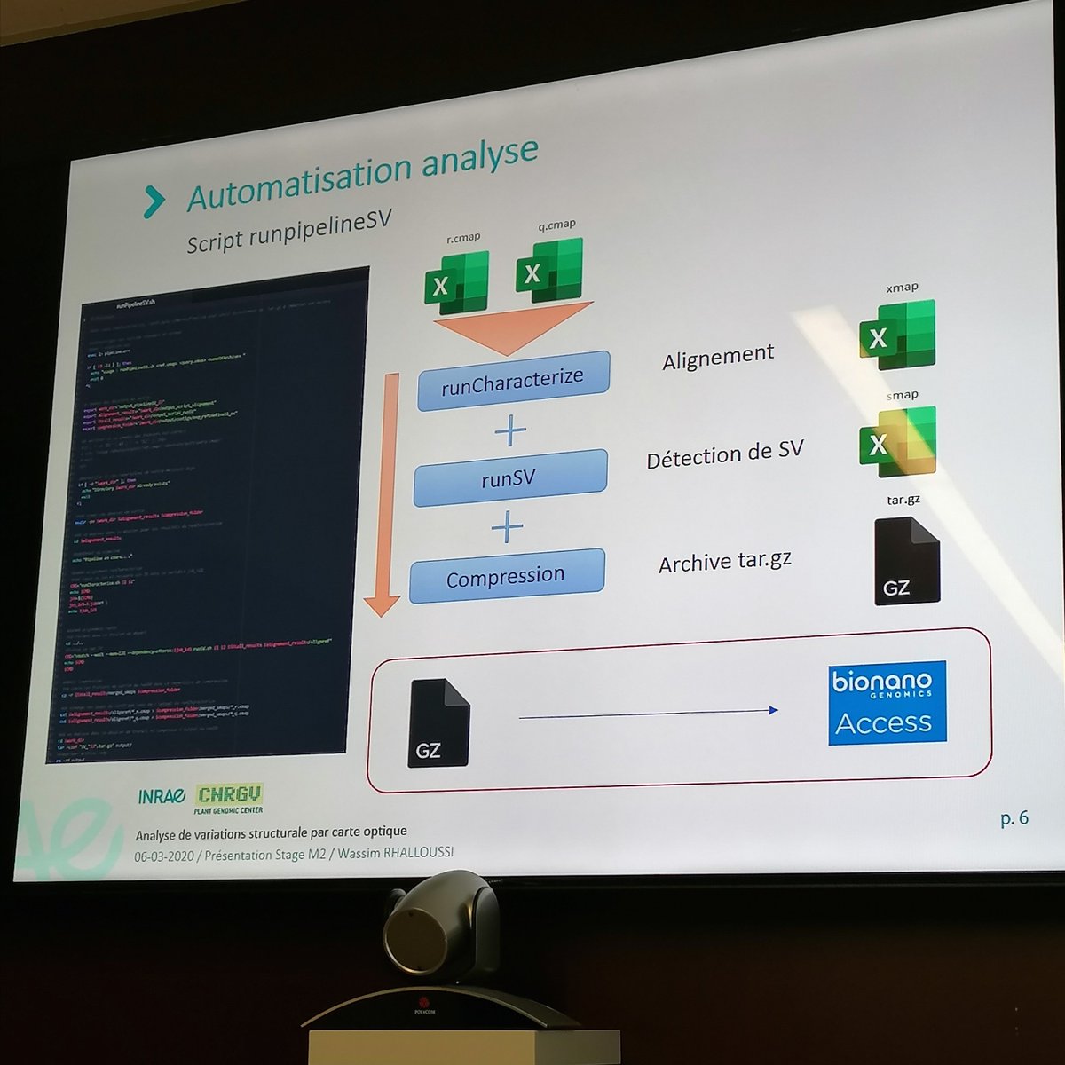 CNRGV's tweet image. Good news regarding Optical Mapping this afternoon! Wassim@CNRGV is about to finalize a complete structural variation analysis pipeline with @bionanogenomics data👍
🧬🌿🧬

#bioinformatics #opticalmapping #genomeanalysis #structuralvariation

cnrgv.toulouse.inrae.fr/en/Services/Ge…