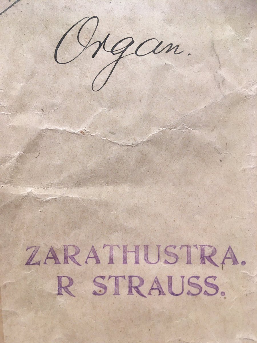 MichaelJBawtree's tweet photo. This week is mainly about very loud and very quiet C major. #Strauss #Mahler #AlsoSprach #DasLied #organ #celeste https://t.co/mvHXj0zjQD https://t.co/bIQJDHz6CL