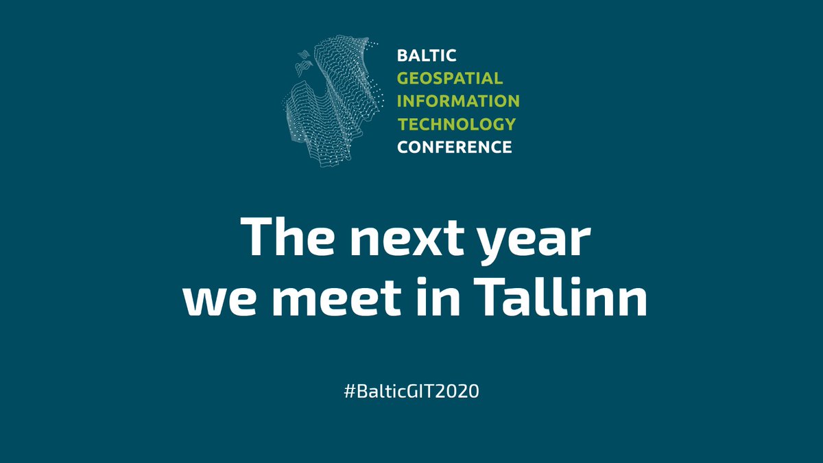 balticgit's tweet photo. See you next year! #BalticGIT2020 #BalticGIT2021 https://t.co/wDmtAN3NnD