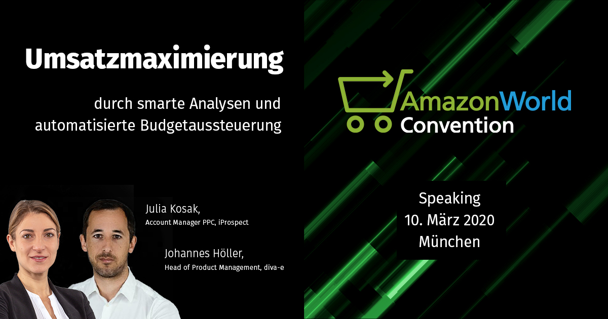 diva_excellence's tweet photo. #AmazonWorld Convention 2020: Unser Kollege Johannes Höller spricht gemeinsam mit Julia Kosak von unserem Partner #iProspect über smarte #Werbemöglichkeiten auf @amazon. Nicht verpassen und mehr erfahren unter: https://t.co/iaZtGk8074
#TXP #RunTXP #LeadingTXP https://t.co/4sZSRS0dSD