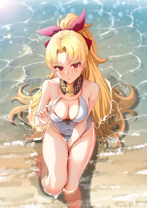#FGO #エレシュキガル

あ。。!これは冥界じゃなくて天国か😳😳 