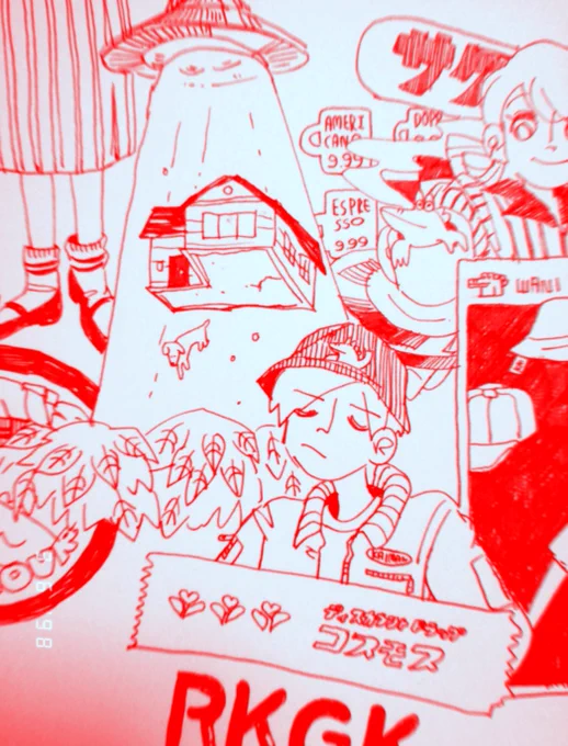 #創作
タグの絵終わってないのにごめんなさい! 