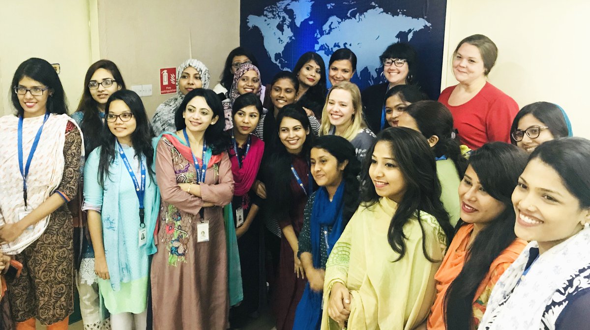 SEBPO_us's tweet image. SEBPO is proud to celebrate #InternationalWomensDay. We are grateful to the extraordinary women at SEBPO who get things done for our clients every day. Pictured are some of our incredible leaders in our Bangladesh delivery center. #SEBPO #OutsourceExperts