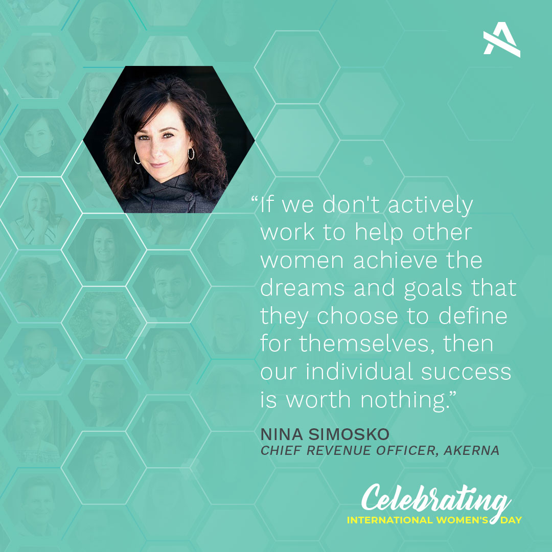ninasimosko's tweet photo. What does generational equality mean to you? On this #InternationalWomensDay, help someone. If we don't work together, then what have we really accomplished? #IWD2020 @AkernaCorp https://t.co/c8pDFDCeL3