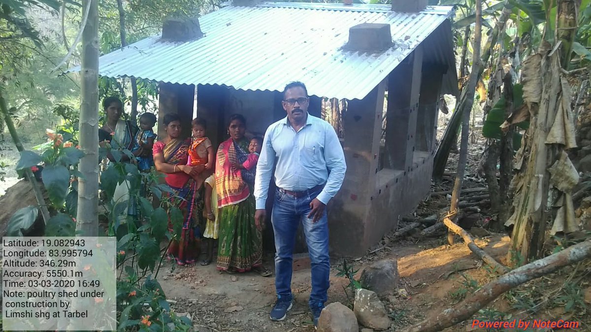LPuttasing's tweet photo. Poultry shed under construction  by #Limshi SHG at Tarbel. Poultry 100 birds shed near to complete and #CRP review meeting at Sagada village. Supported by LSDA-OPELIP, Puttasing #IFAD #STSCDEV https://t.co/hKIRJkZHpB