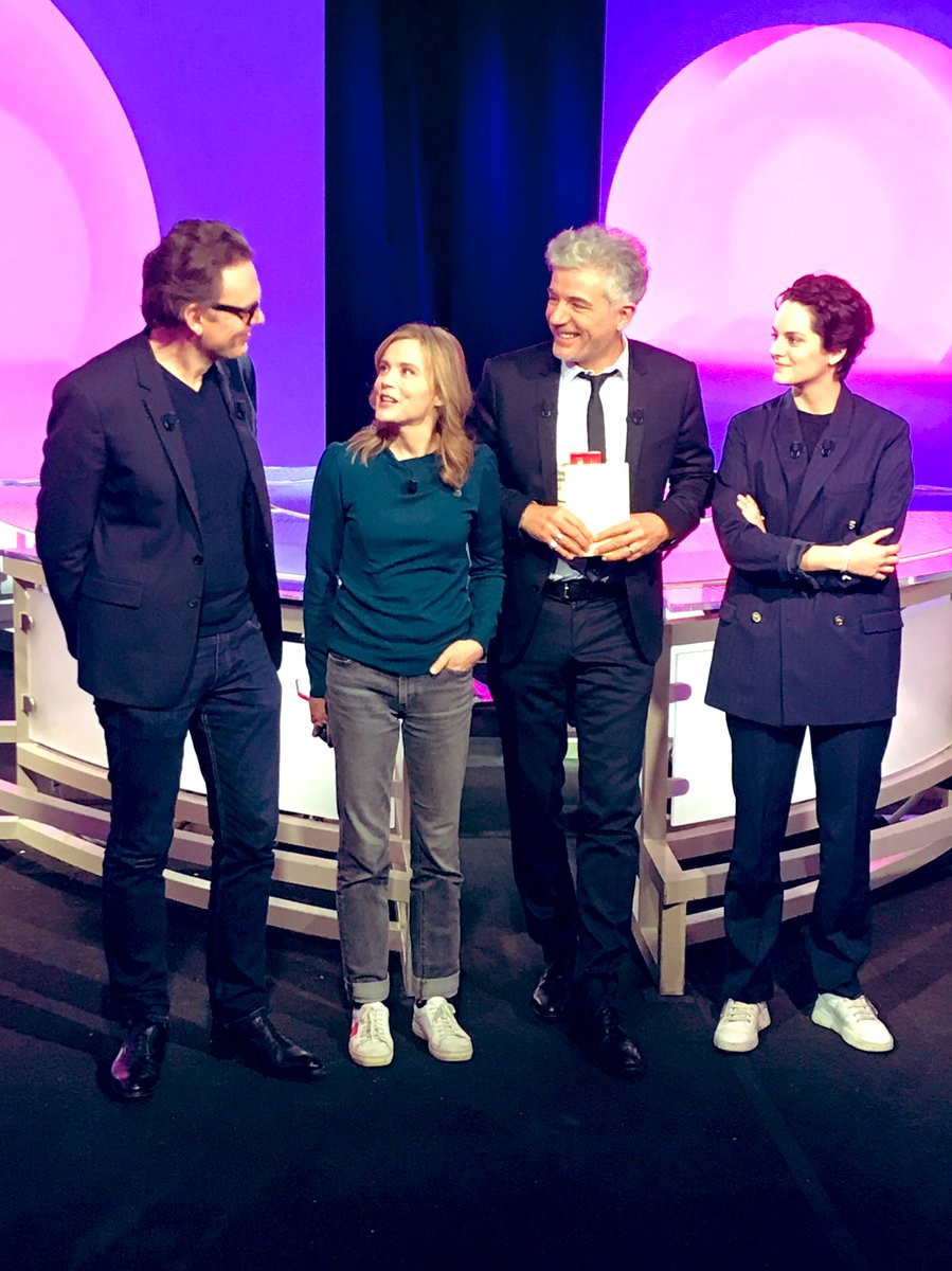 FranckNesme's tweet photo. Isabelle Carré, Gabriel Le Bomin & Noémie Merlant dans #LInstantCinema ce soir 20h en clair sur CINÉ+ et en replay sur MyCanal @pierrezeni @mycineplus @myCANAL @NoemieMerlant #DeGaulle #Jumbo @RezoFilms @SNDfilms #IsabelleCarre #NoemieMerlant https://t.co/AbbiVEju68