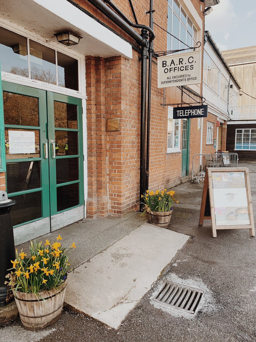 It’s a beautiful day here at Brooklands Museum! How are you enjoying the sun today?