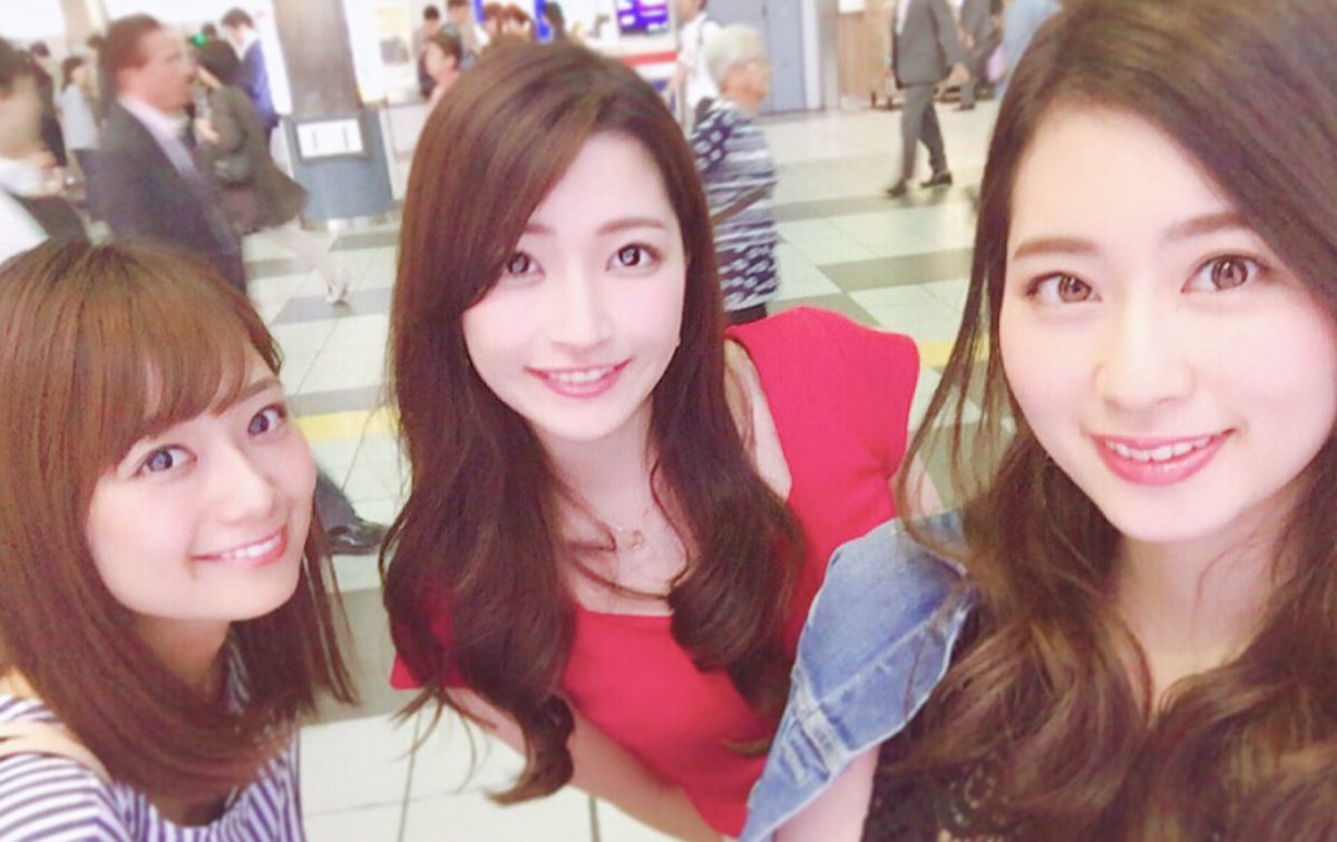 苺 丸紅ツイがバズってますがこちらのお三方も紅パン美人です まみりん 大崎さん 色紙さん 最高