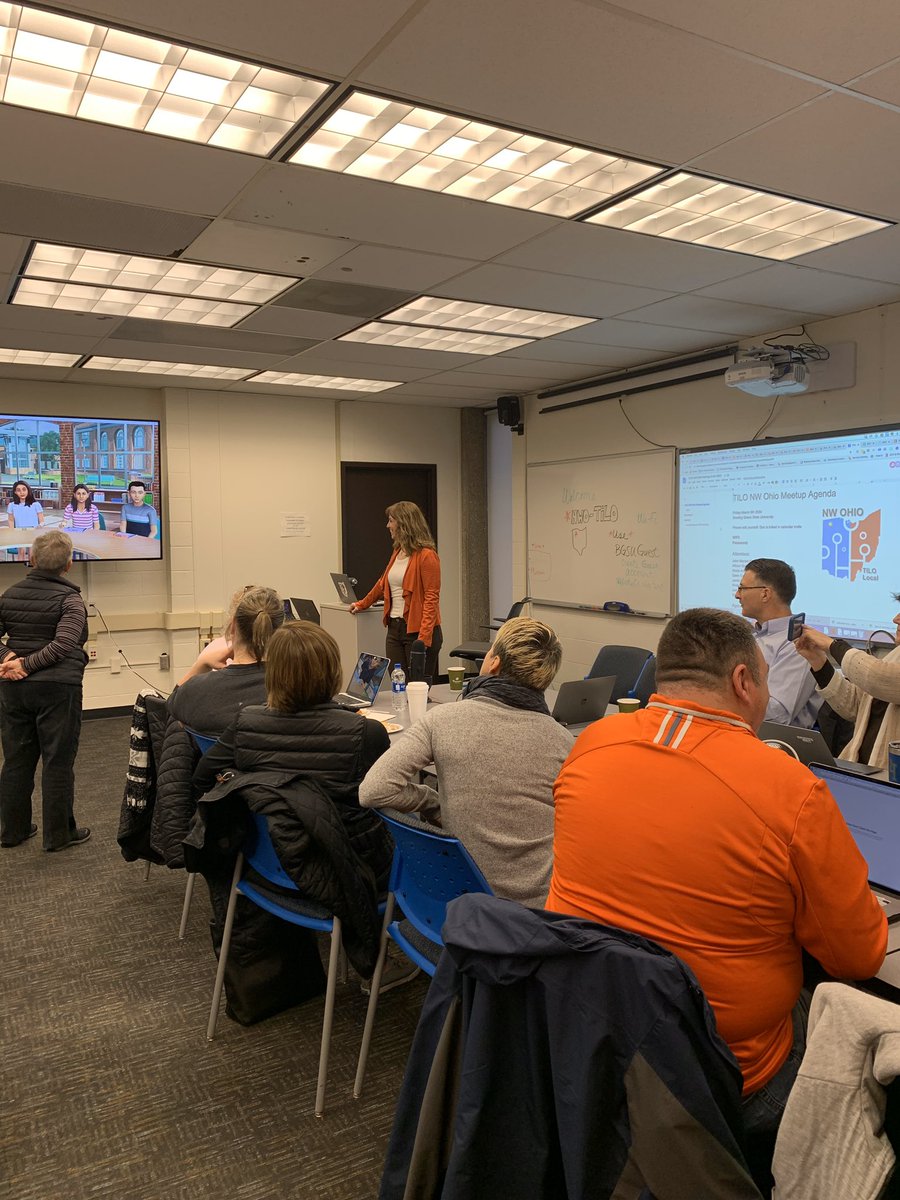 Ohio Tech Leaders Enjoying professional development <a href="/edhdbgsu/">edhd@bgsu.edu</a> with @ProjectIMPACT12 <a href="/swtilo/">SWTILO</a> <a href="/infohio/">INFOhio</a> #edutech #ArtificialIntelligence <a href="/mrsmedia/">Elizabeth Amstutz</a>