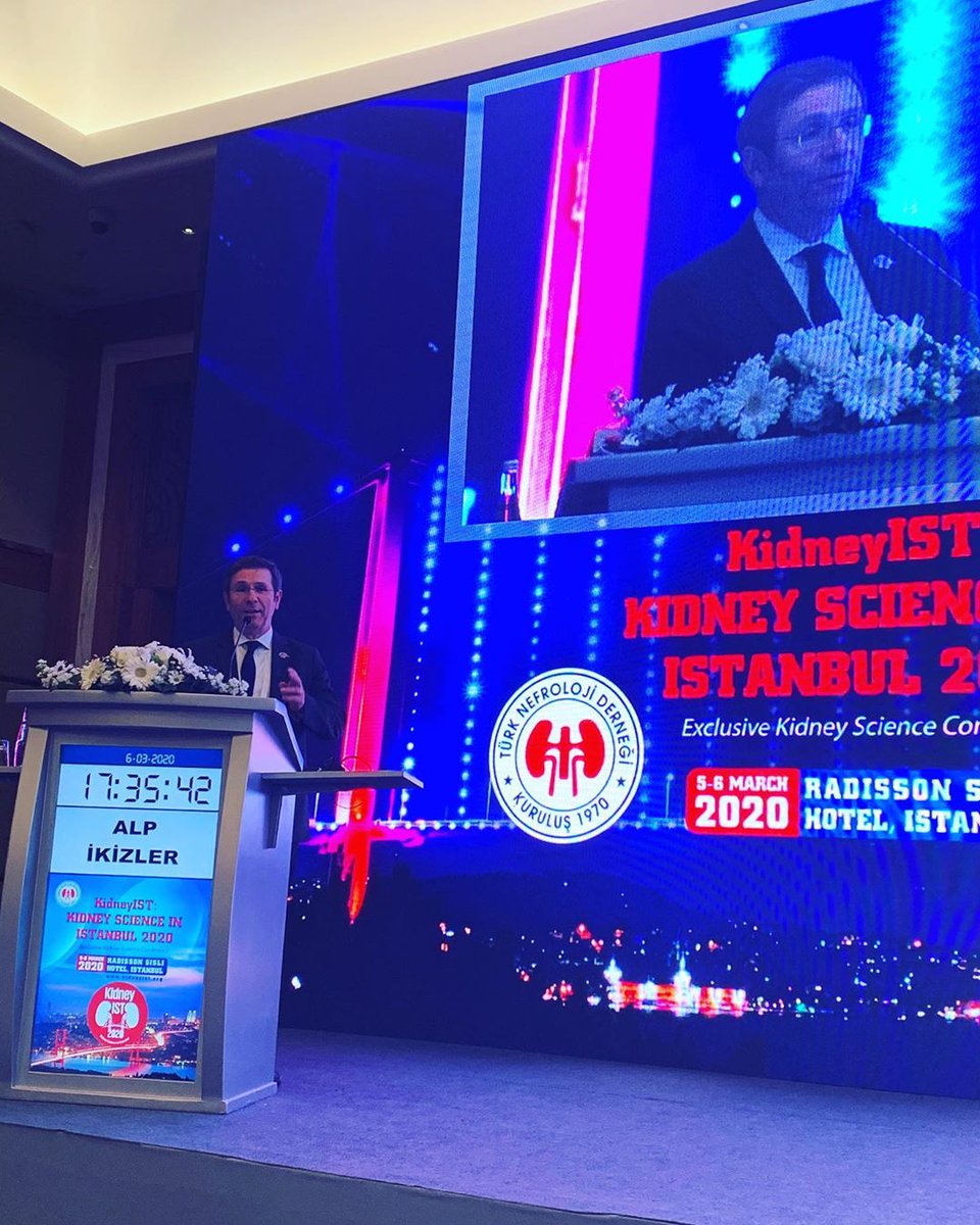 TurkNefro's tweet photo. Türk Nefroloji Derneği’nin 50. yılı onuruna düzenlediğimiz “KidneyIST: Kidney Science in Istanbul” toplantısı Alp İkizler’in “Akut Böbrek Hasarı: 2020” konuşması ile sona eriyor. Katılan ve takip eden herkese teşekkürler.
#türknefrolojiderneği #50yıl #nefroloji #kidneyist https://t.co/yC5yUIfDh6