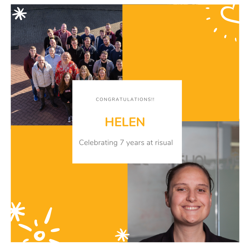risual's tweet photo. Shout out to Helen who this week is celebrating her 7th year as part of the risual family!!
#risualFam https://t.co/OJwKFf8akL