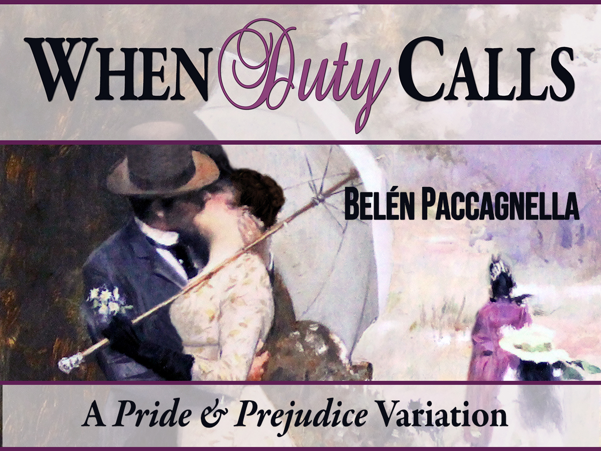 Indescretion? What could have caused it? Forced marriage? Will love find Darcy and Elizabeth? Belén Paccagnella's When Duty Calls is now available for pre-order. It will be delivered to your Kindle on March 9th.  amazon.co.uk/When-Duty-Call…