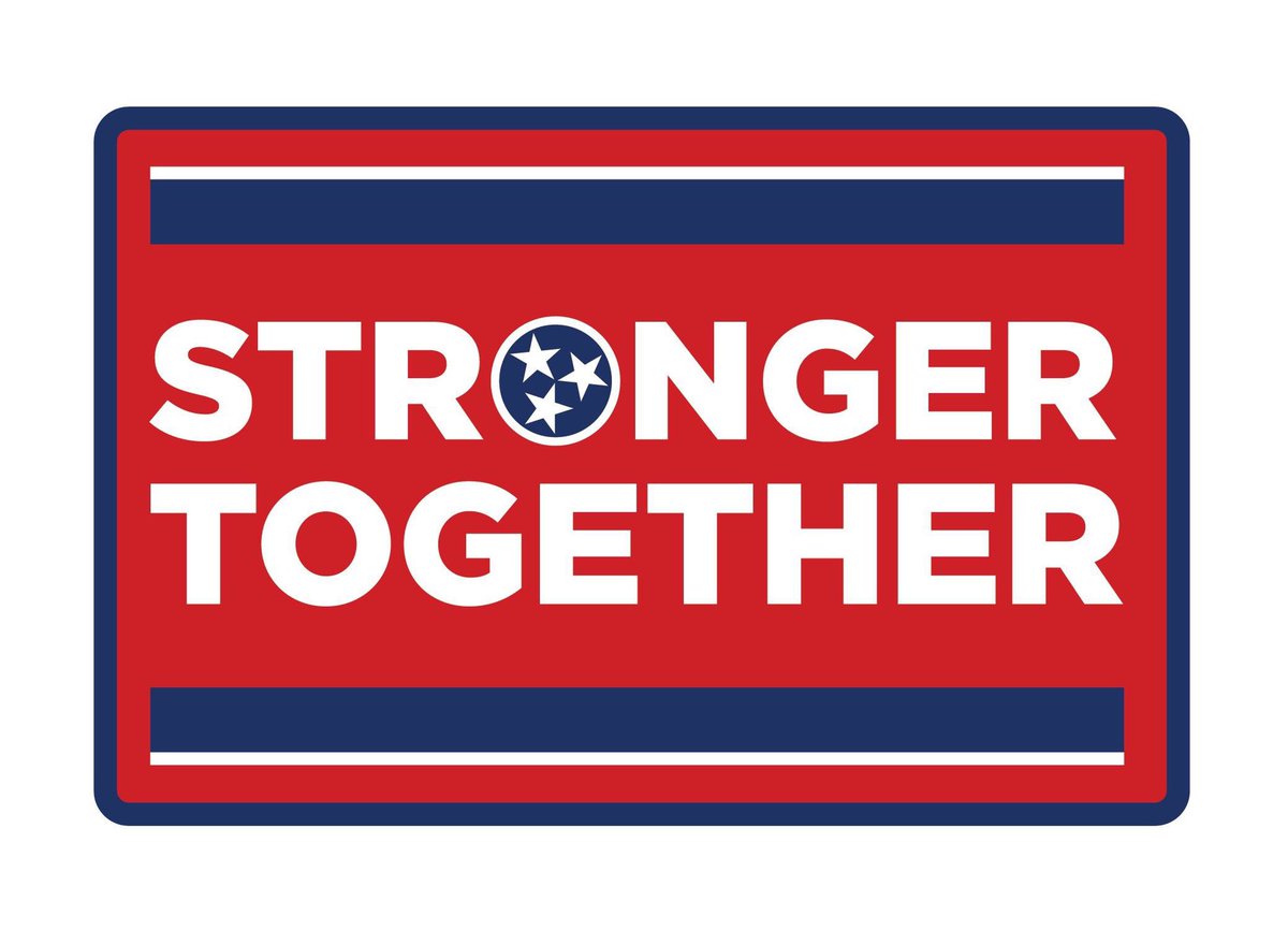This week, tornadoes devastated parts of our beloved state &amp; people are seeing why we are called the Volunteer State. We are taking orders for these Stronger Together patches. Each patch is $5 &amp; the proceeds go to the Community Foundation of Middle TN. DM us for payment info.