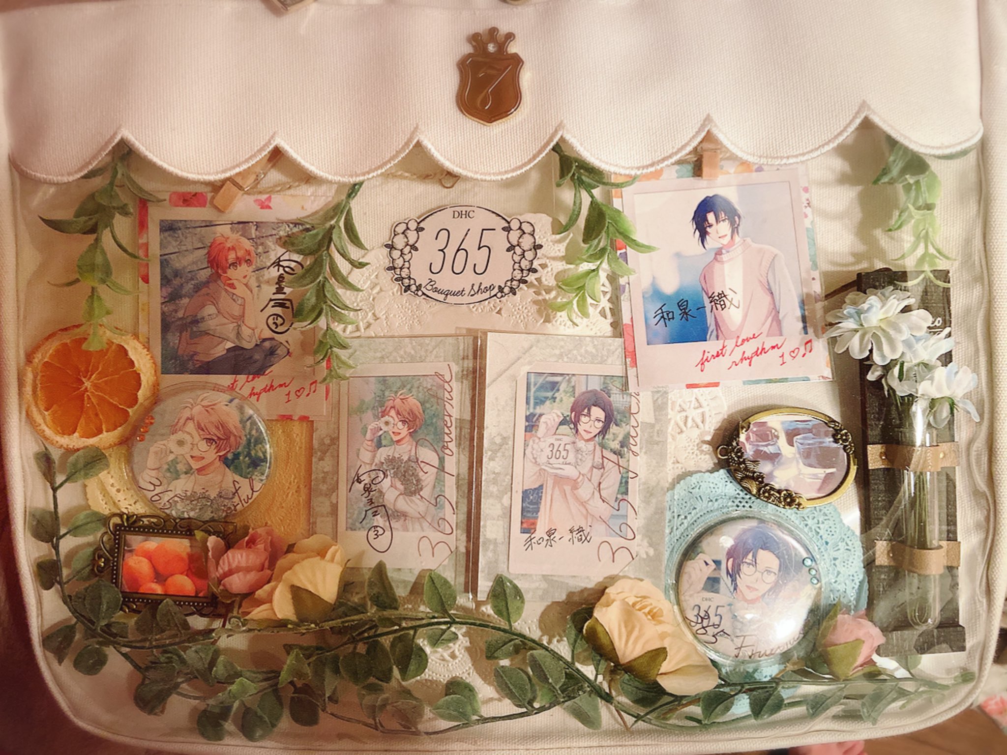 どら まだちゃんと固定出来ていないけど 和泉兄弟でdhcさん痛バを作ってみた Dhcさん アイナナコラボ の優しくて柔らかい雰囲気が本当に好みでコラボに感謝 なのでこれからもアイドリッシュセブンを宜しくお願いしますdhcさーん
