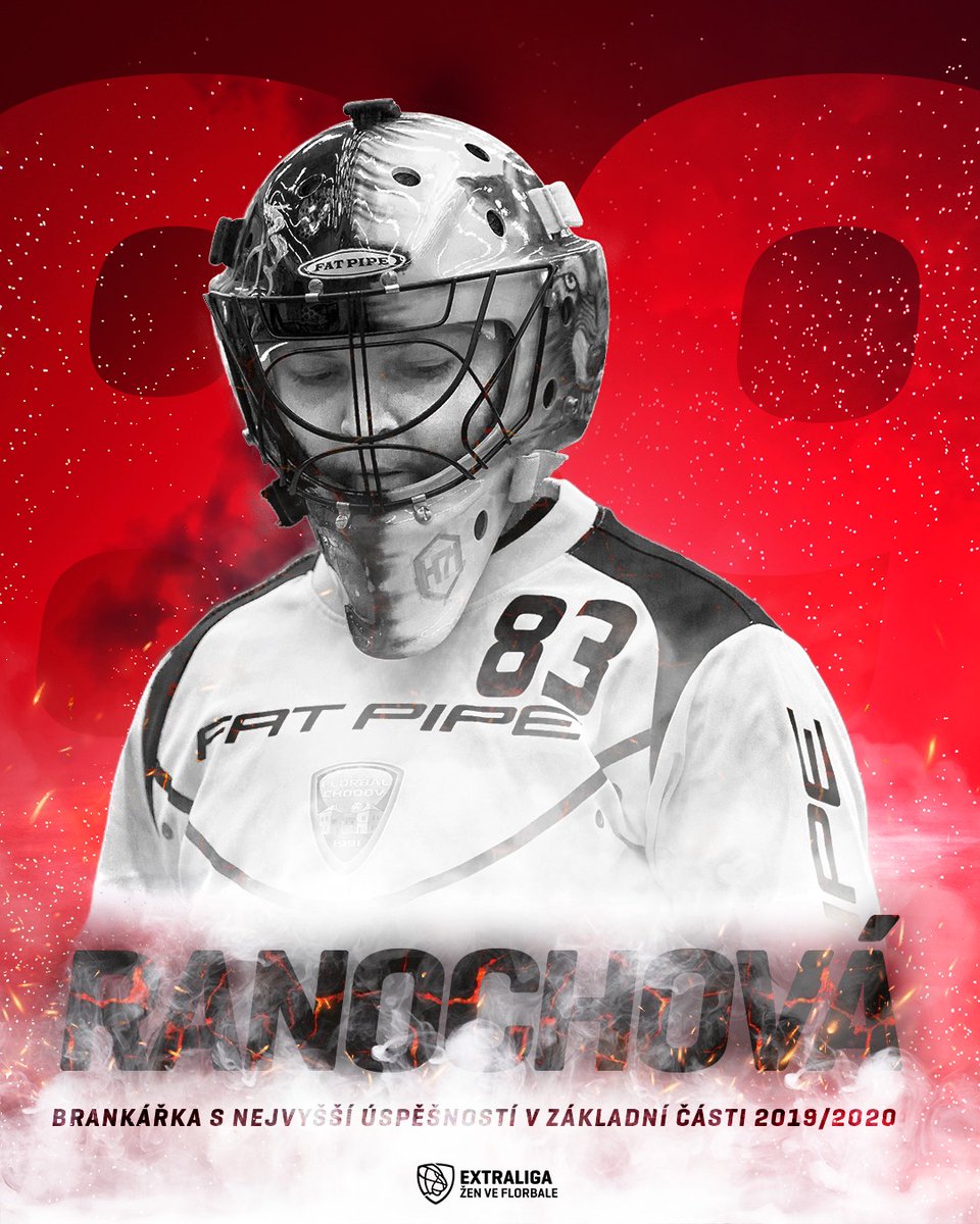 ceskyflorbal's tweet image. 🚨 Mezi ženami kralovala v brankářských statistikách Hana Ranochová z @FlorbalChodov. Úctyhodná 88,54% úspěšnost zákroků a průměrně 2,06 inkasovaných branek na zápas. #ceskyflorbal