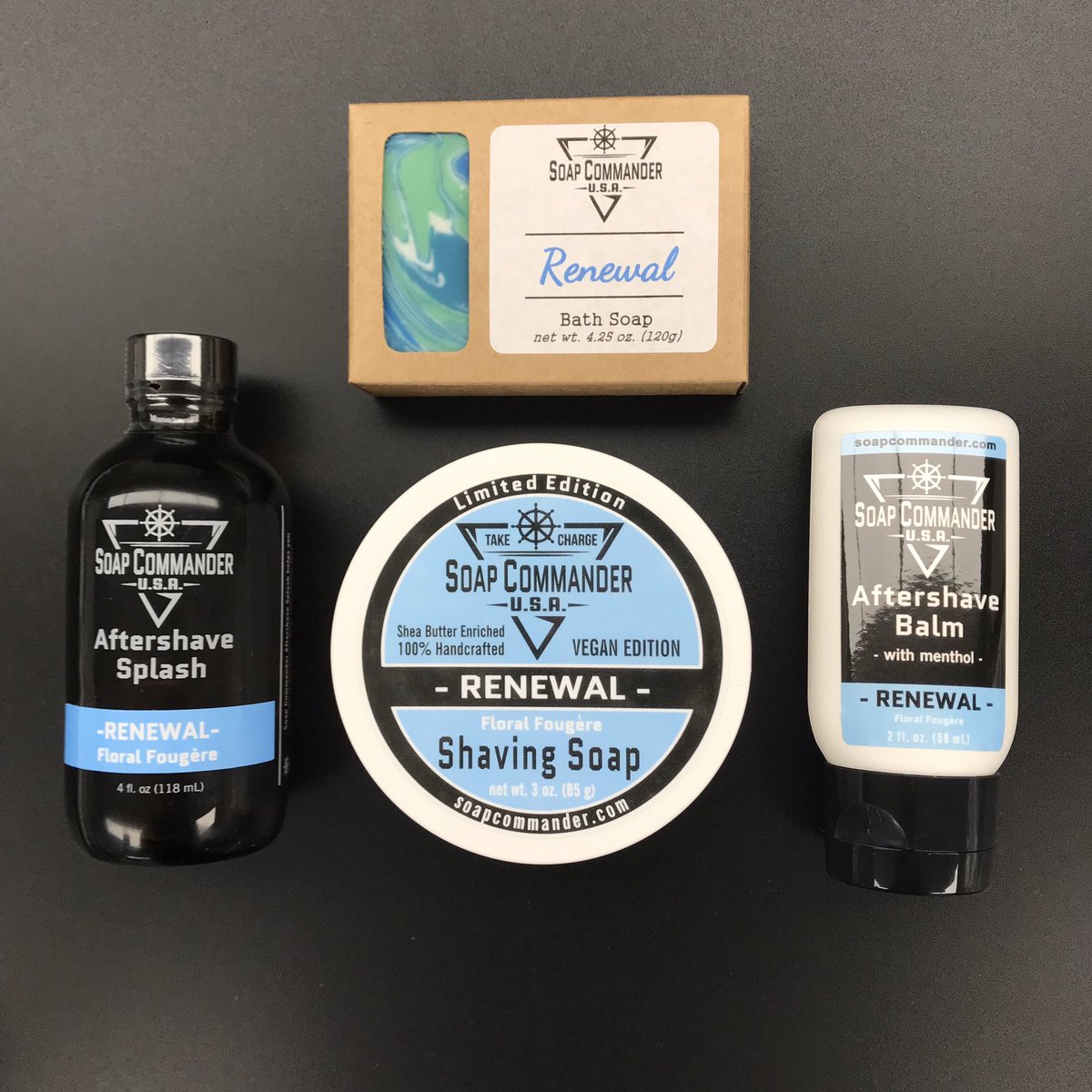 SoapCommander's tweet photo. It’s time for RENEWAL!! https://t.co/7FCDOCv9LI #soapcommander #seizethehelm #renewal #wetshaving #shaving #bathsoap #soap #handcrafted #handmade #SmallBusiness #familybusiness https://t.co/lEN4WwRbG4