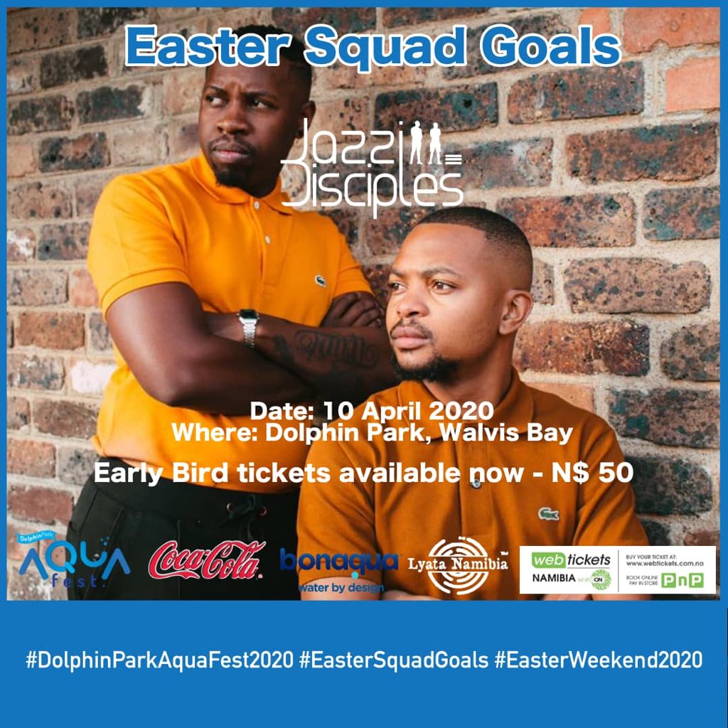 ShantiJod's tweet photo. The Ultimate Easter SQUAD! 

#DolphinParkAquaFest2020 #EasterSquadGoals #EasterWeekend2020 #CocaColaNamibia #CocaColaAfrica 
@DPAquaFest https://t.co/YVB1oOs6K1