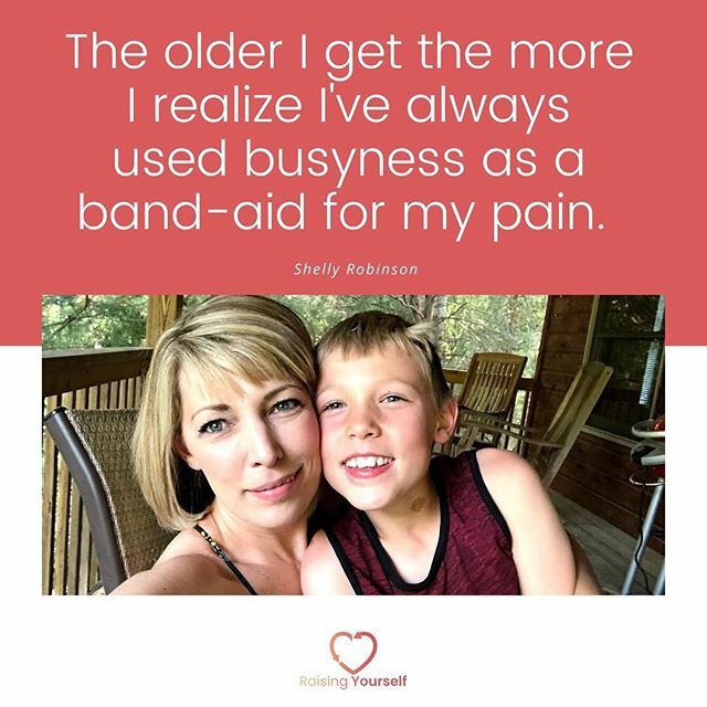 alivelybox's tweet photo. Raise your hand if you can't sit still. Raise your other hand if you currently do or used to see that as a badge of honor? I know I did. 
Now I know I was just using that busyness and finding more (meaningless) things to do  because I didn't know how to … https://t.co/gd5efD8svK https://t.co/G8Ii9d0uPr
