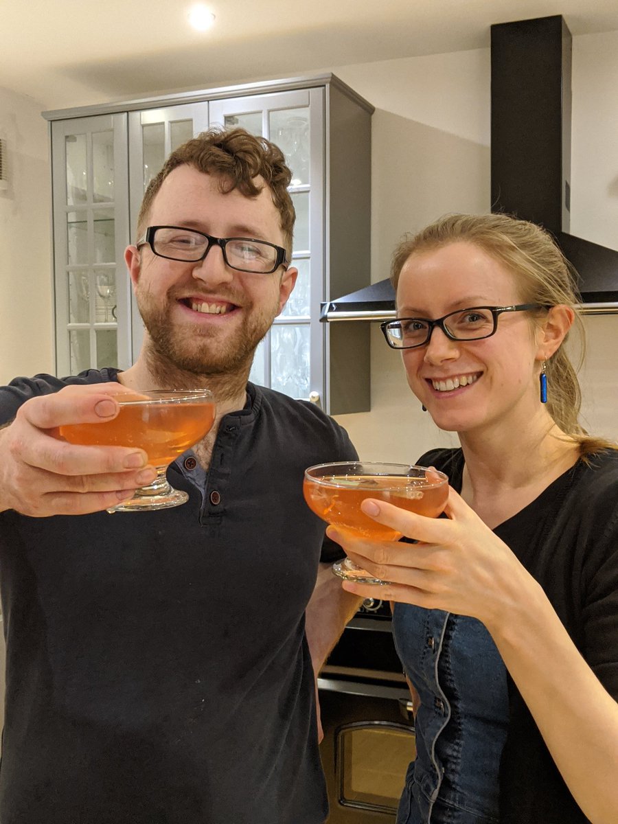DFenney's tweet photo. Early birthday drinks with my fave little bro @FentimanC - drinking his designer #cocktail, the #GingerPrincess πΈπΉ #barman https://t.co/jdSFju74Iz
