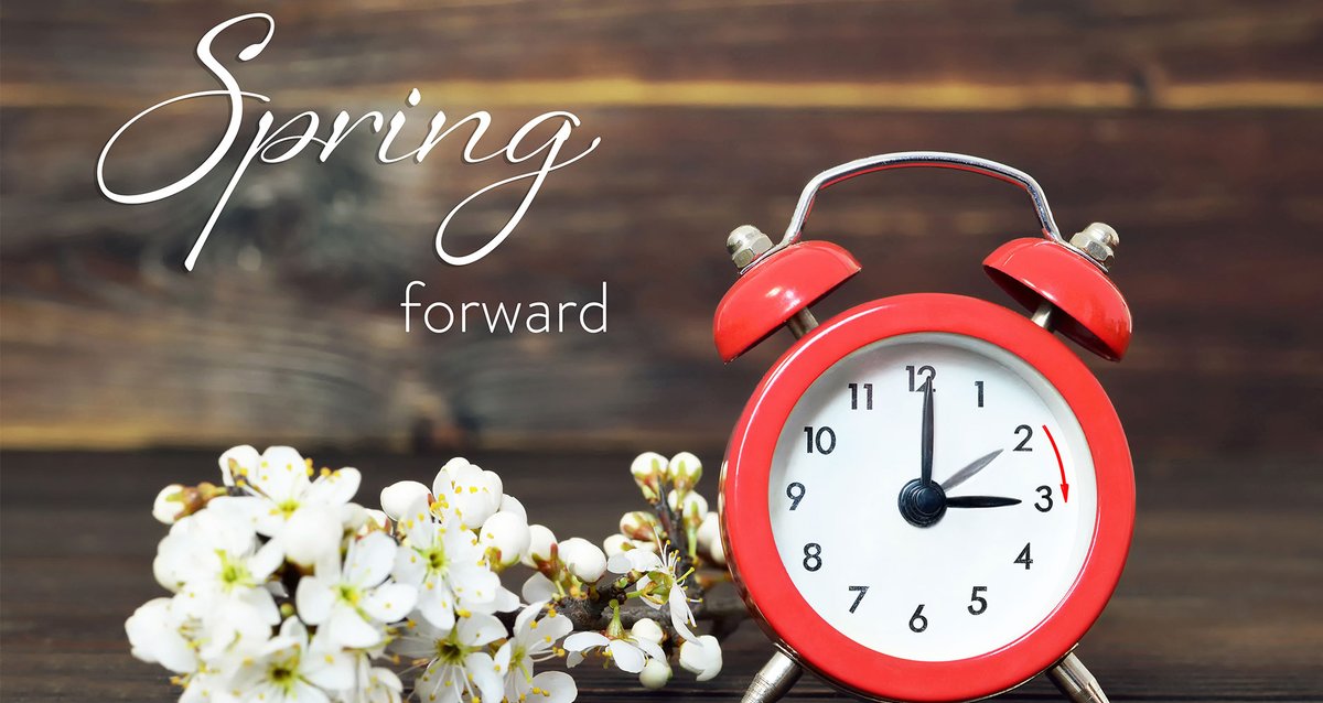Go_McCoy's tweet photo. Happy Friday afternoon, #YGK! Daylight Saving Time begins on Sunday at 3AM, don't forget to 'spring' forward and change your clocks before you go to bed!! https://t.co/eaYLRnwPXd