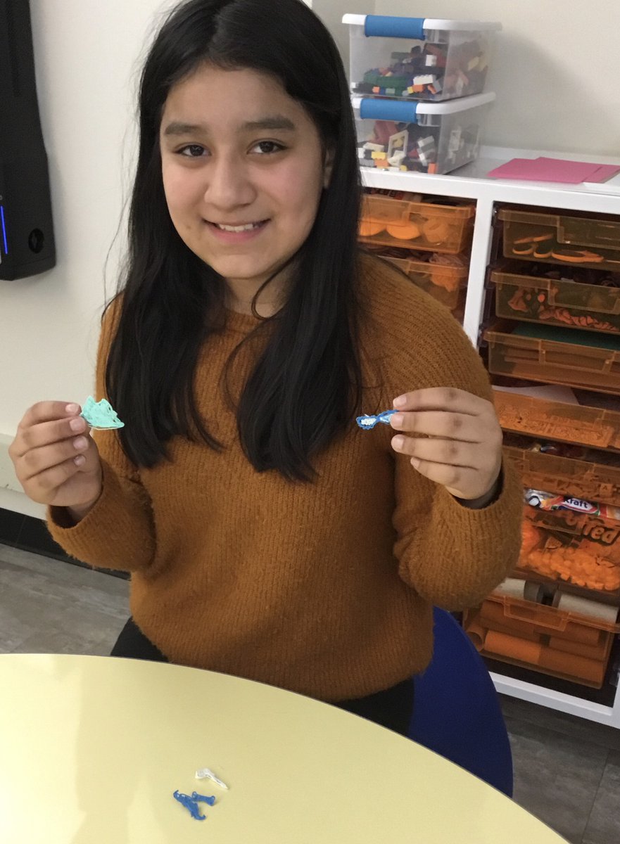 Mrs_Storz's tweet photo. What amazing digital design work using our new @3Doodler pens! #HESMakerspace https://t.co/9uQ1rUrjbr