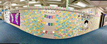 RockTwp_PS's tweet photo. Dwyer- Our 15 Acts of Kindness challenge has come to an end. Together the students completed 992 acts of kindness over the 15 days, Dwyer truly has HEART! #NoWallsNoLimits #DwyerHasHEART #StateSchoolOfCharacter #15ActsOfKindness #KindnessChallenge @CharacterDotOrg https://t.co/4diyrahiXk