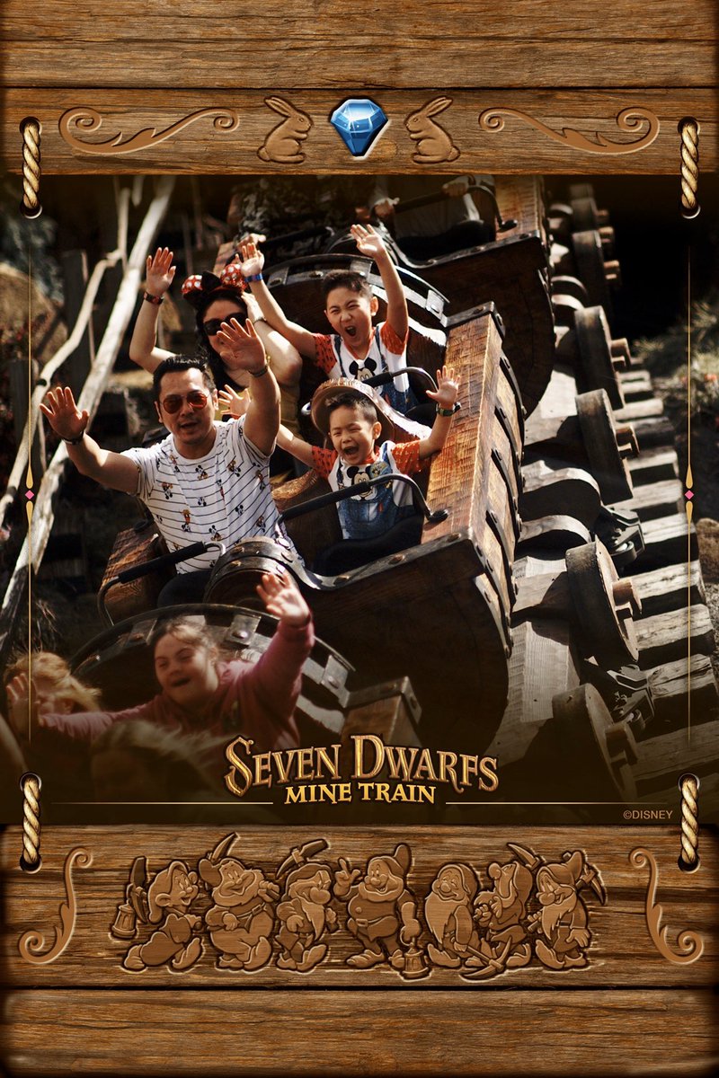 gvolution's tweet image. 3 mountain rides challenge done. Plus the added bonus of Seven Dwarves Mine Trains #bigthrills thanks for the tips AJ @DisneyFoodBlog