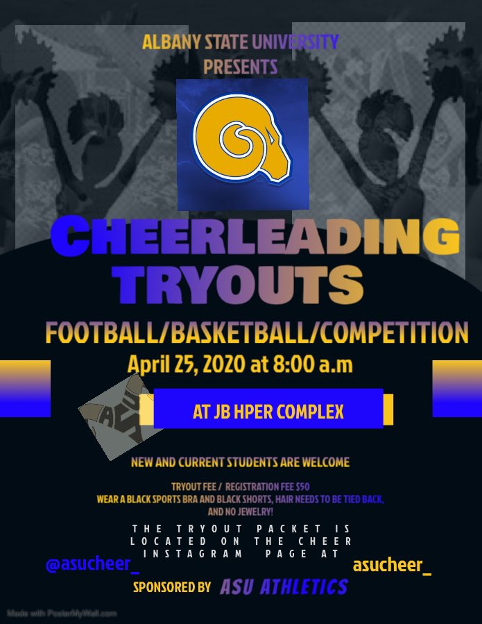 Albany State University Cheerleading tweet media