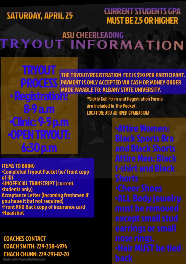Albany State University Cheerleading tweet media