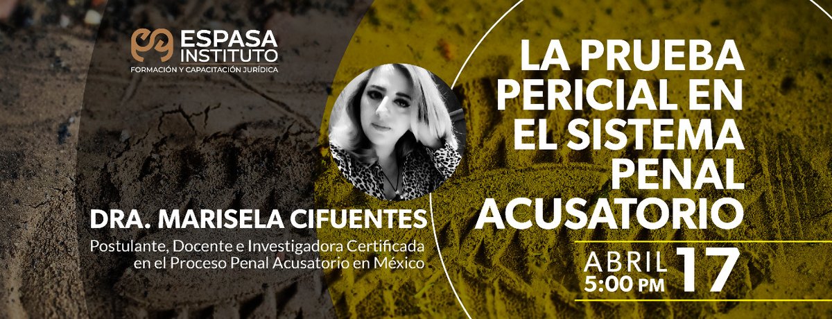 espasainstituto's tweet photo. ESPASA INSTITUTO SE ENGALANARÁ EN EL MES DE ABRIL CON LA PARTICIPACIÓN DE LA DRA. MARISELA CIFUENTES. https://t.co/IoP53qzhba