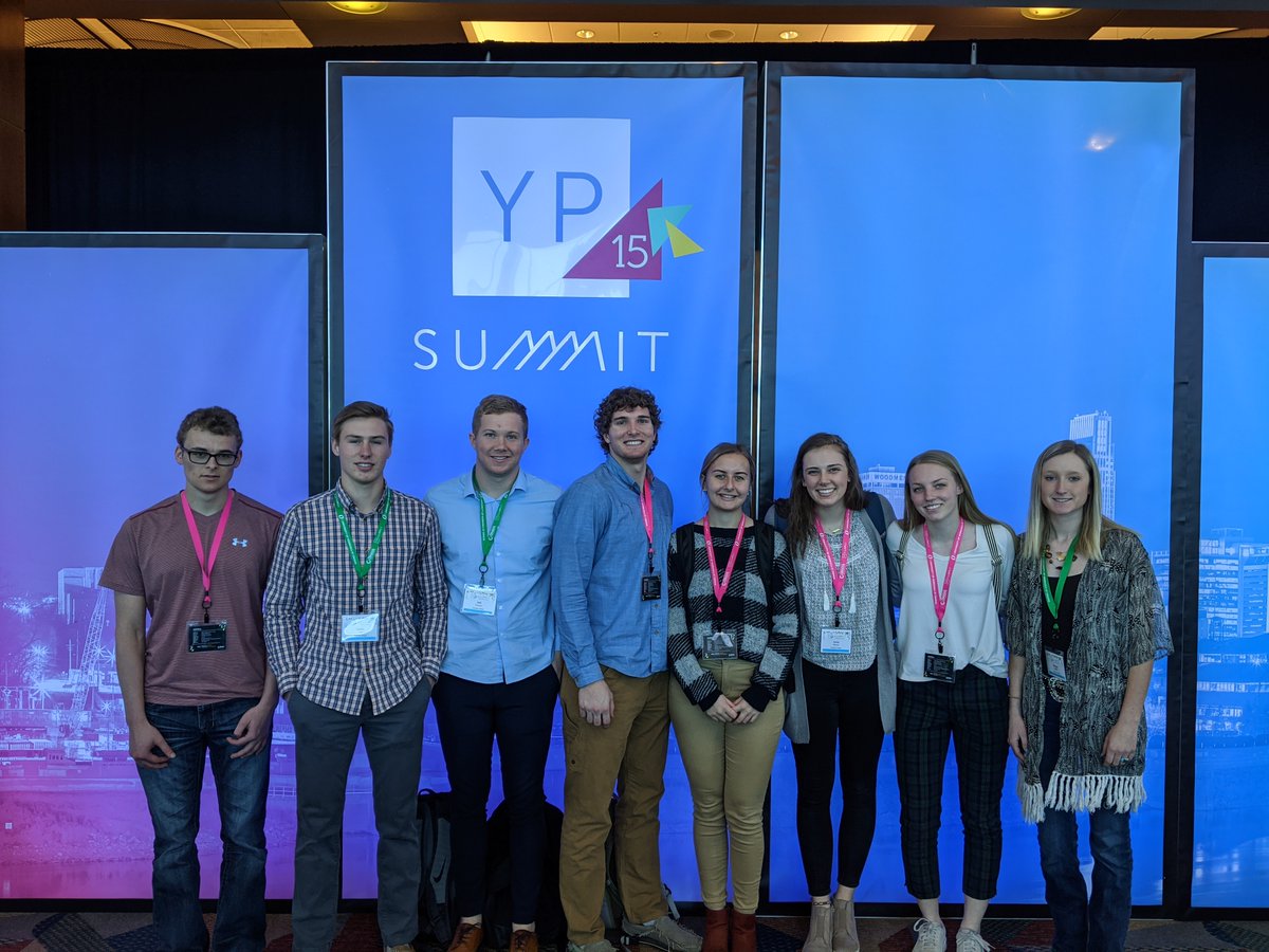 HC's own YP's at the YP Summit in Omaha. #broncoseverywhere #youngprofessionals