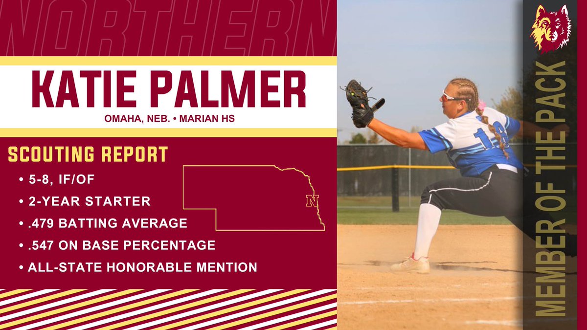 NSU Softball🥎 (@nsuwolves_sb) on Twitter photo 2️⃣0️⃣2️⃣0️⃣
𝒮𝒾𝑔𝓃𝑒𝒹 𝒶𝓃𝒹 𝒹𝑒𝓁𝒾𝓋𝑒𝓇𝑒𝒹 🖊 🐺
Arriving from: Omaha, NE
Please join us in welcoming <a href="/katiepalmer_22/">katie palmer</a> to the Northern family!
#GoWolves 2️⃣0️⃣2️⃣0️⃣
𝒮𝒾𝑔𝓃𝑒𝒹 𝒶𝓃𝒹 𝒹𝑒𝓁𝒾𝓋𝑒𝓇𝑒𝒹 🖊 🐺
Arriving from: Omaha, NE
Please join us in welcoming <a href="/katiepalmer_22/">katie palmer</a> to the Northern family!
#GoWolves