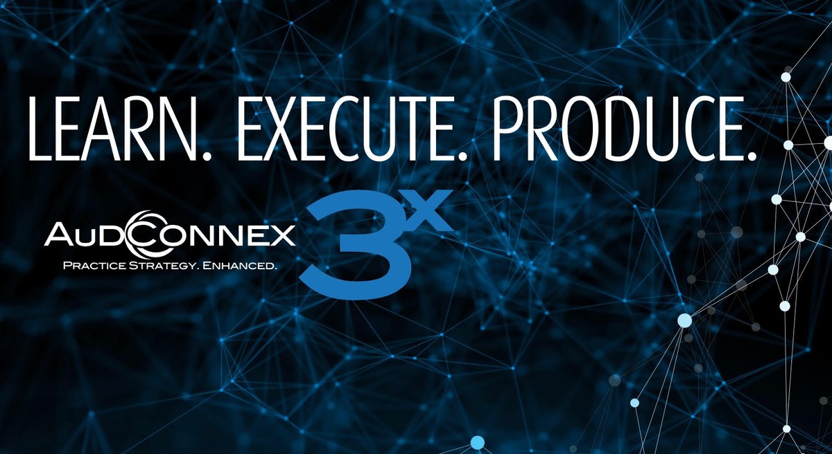 The New 3X Business Enhancement Program is here. #audconnexunite #audconnex3x #audconnex3xculture