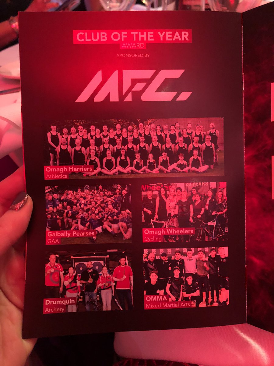 omaghwheelers's tweet photo. Proud to be representing @omaghwheelers tonight in the @Ulster_Herald Sports Personality Awards 2019 in Kelly’s Inn Garvaghey https://t.co/7rFXx0zjIi