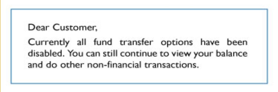 shivamarai's tweet photo. And what are the other kind of "transactions" that we could possibly do with a bank account? Any suggestions!? 🙄🤦‍♂️
@YESBANK #YesBank #NoBank #InstitutionalExcellence #CustomerExperience https://t.co/mX1iqAiFj5 https://t.co/gvAGGJ1Qfu