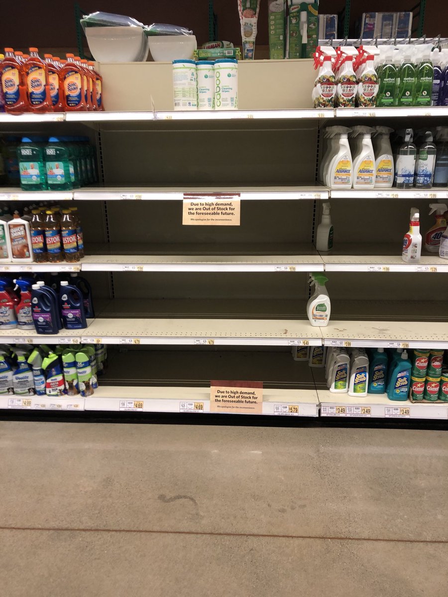 scotthetsko's tweet photo. #Corona where bleach is the “milk and bread” of the virus. https://t.co/iLrLwiT61b