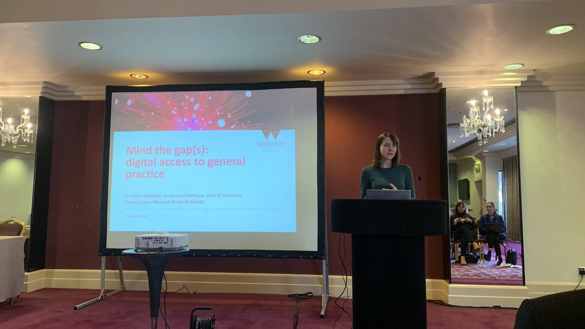 EmilyFletcher1's tweet photo. My lovely friend and inspiring colleague @H_Atherton talking to #swsapc20 this morning about digital consultations &amp; applications in UK general practice @UAPCWarwick @UoEAPEx @ExeterMed @sapcacuk https://t.co/eNAhWhXbw9