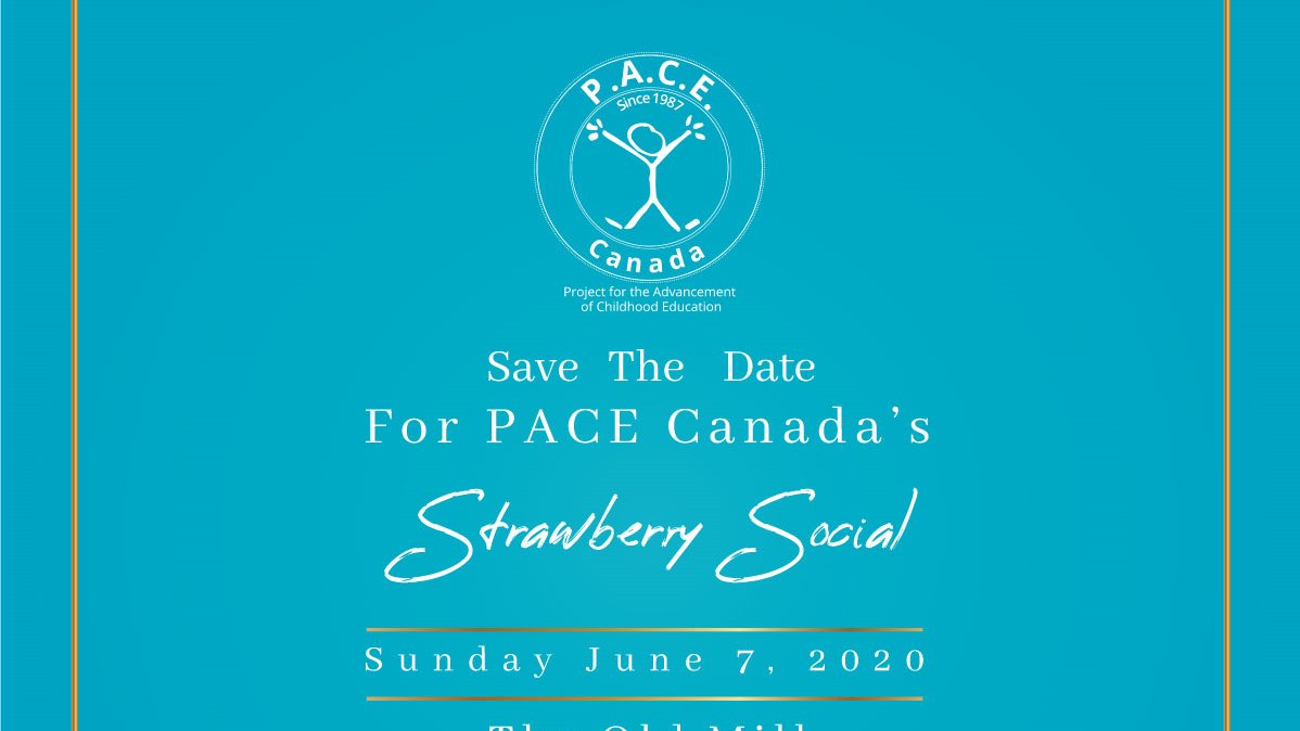 PACECanadaOrg's tweet photo. Save The Date for PACE Canada's Strawberry Social.
Location: The Old Mill, June 7th 2020.

#strawberrysocial #pacecanada #pacecanadaorg #SaveTheDate #jamaica #schools #modelschool https://t.co/fREFIuqabq