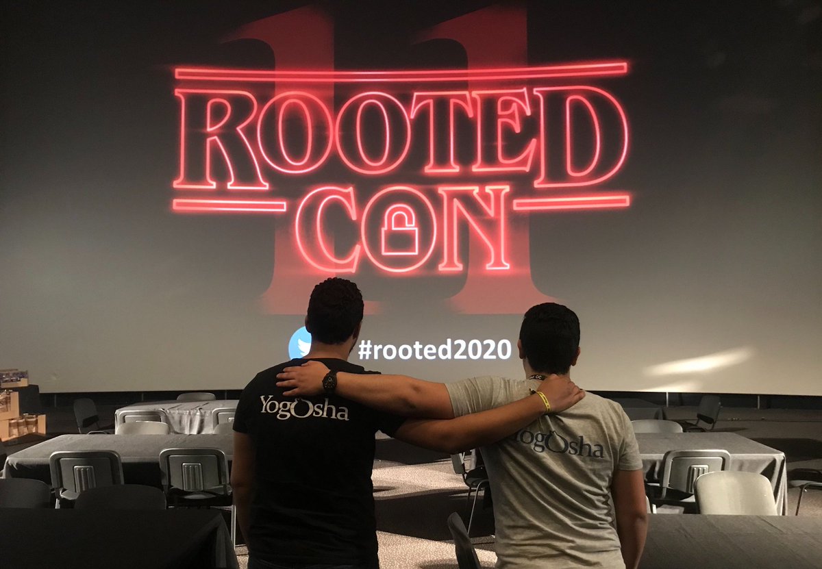 <a href="/rootedcon/">/RootedCON</a> live hacking event in preparation ! <a href="/TnMch_/">TnMch</a> &amp; <a href="/Ging_Freex/">Foudhaili Mohamed</a> are waiting for you to start this great hacking night #Rooted2020